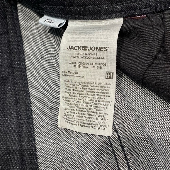 Jack & Jones Black Light Washed Jean - Picture 6 of 8